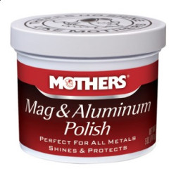 Mothers Mag &amp Aluminum Polish 141g - pasta do polerowania aluminium, felg