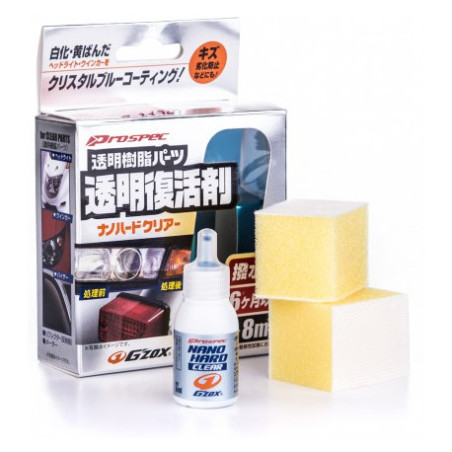 Soft99 GZOX Nano Hard Clear 8ml - powłoka ochronna do reflektorów