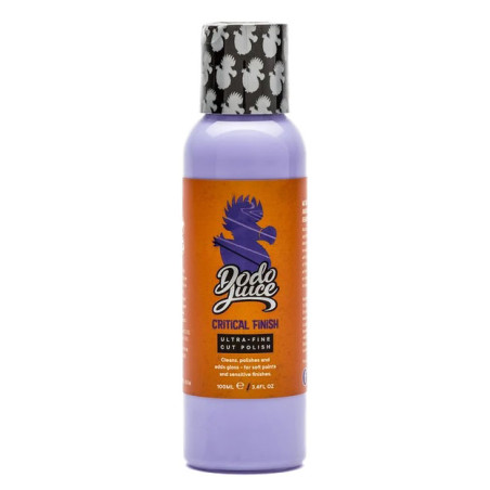 Dodo Juice Critical Finish 100ml - pasta do polerowania, usuwa drobne defekty oraz lekkie zarysowania