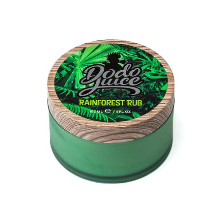 Dodo Juice Rainforest Rub 150ml - łatwy w aplikacji wosk naturalny