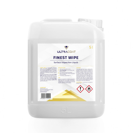 Ultracoat Finest Wipe 5L - produkt do odtłuszczania lakieru