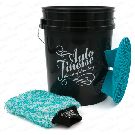 Auto Finesse Detailing Bucket - wiadro detailingowe z separatorem + pluszowa rękawica Gratis