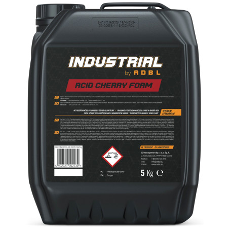 ADBL Industrial Acid Cherry Foam 5L - kwaśna piana aktywna