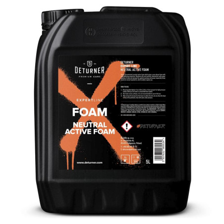 Deturner Foam 5L - piana aktywna o neutralnym pH