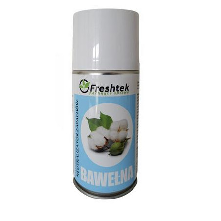 Freshtek One Shot Bawełna 250ml - wkład do dozownika, neutralizator zapachów