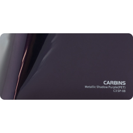 Carbins C3 SP-08 PET Metallic Shadow Purple 1MB - folia do zmiany koloru samochodu