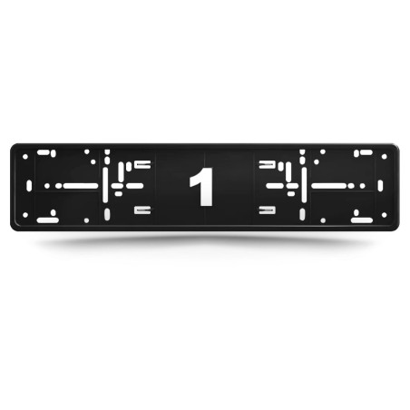 Alti Giri Mono Czarna - ramka do tablicy rejestracyjnej