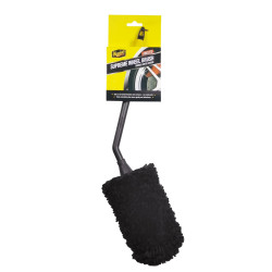 Meguiar's Supreme Angled Wheel Brush - szczotka do czyszczenia felg z mikrofibry 