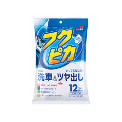 Soft99 Fukupika Wash &amp Wax - Chusteczki do czyszczenia lakieru