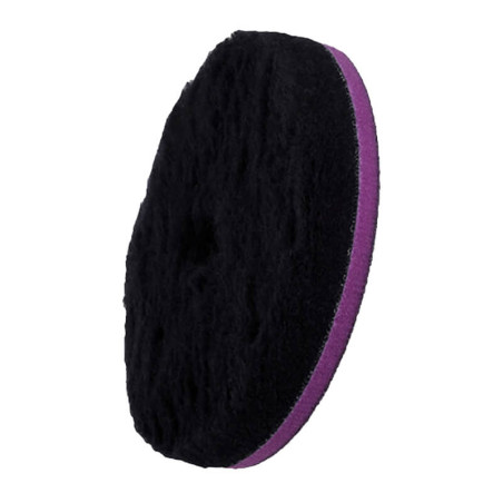 ZviZZer Doodle Wool-Pad Black 165mm - pad wełniany czarny, futro polerskie