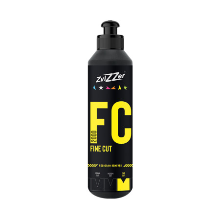 ZviZZer FC2000 Fine Cut Yellow 250ml - pasta polerska wykańczająca 