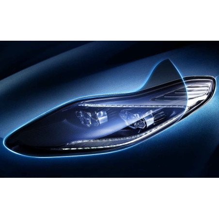 Ulty Nano PPF Dark BLACK Grey Headlight 30cm 1mb - folia ochronna na lampy