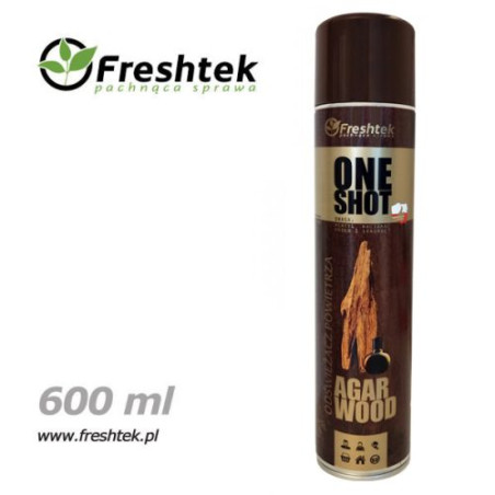 Freshtek One Shot Odświeżacz Agarwood