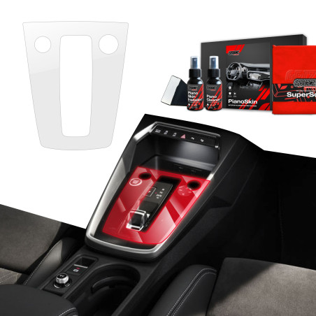 Grizz folia ochronna do wnętrza Audi A3 8Y (2020-2024) Bezbarwna PianoSkin