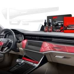 5w1 Grizz folia ochronna do wnętrza Audi A7 C8 (2018-2025) Bezbarwna PianoSkin