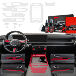 14w1 Grizz folia ochronna do wnętrza Hyundai Tucson Facelift (2024-2025) Antyodciskowa PianoSkin