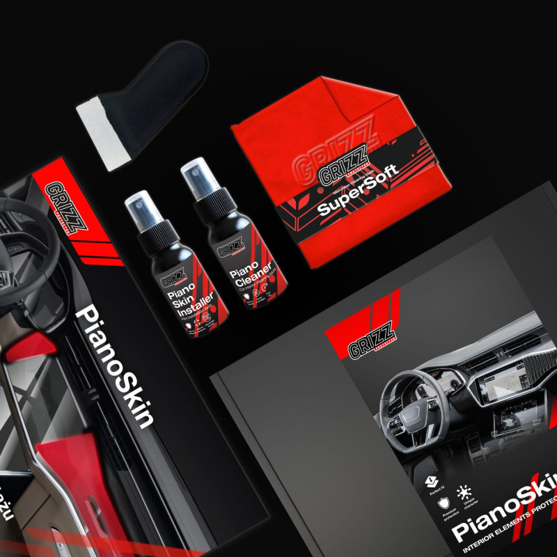 14w1 Grizz folia ochronna do wnętrza Hyundai Tucson Facelift (2024-2025) Antyodciskowa PianoSkin