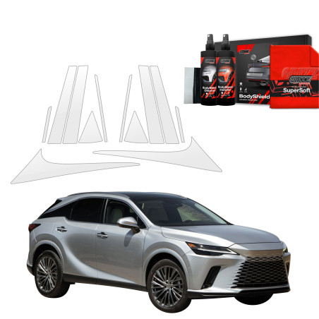12w1 Folia ochronna na słupki Grizz do Lexus RX 350h (2022-2025)