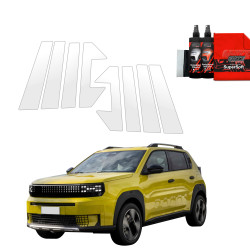 8w1 Folia ochronna na słupki Grizz do Fiat Grande Panda (2025)